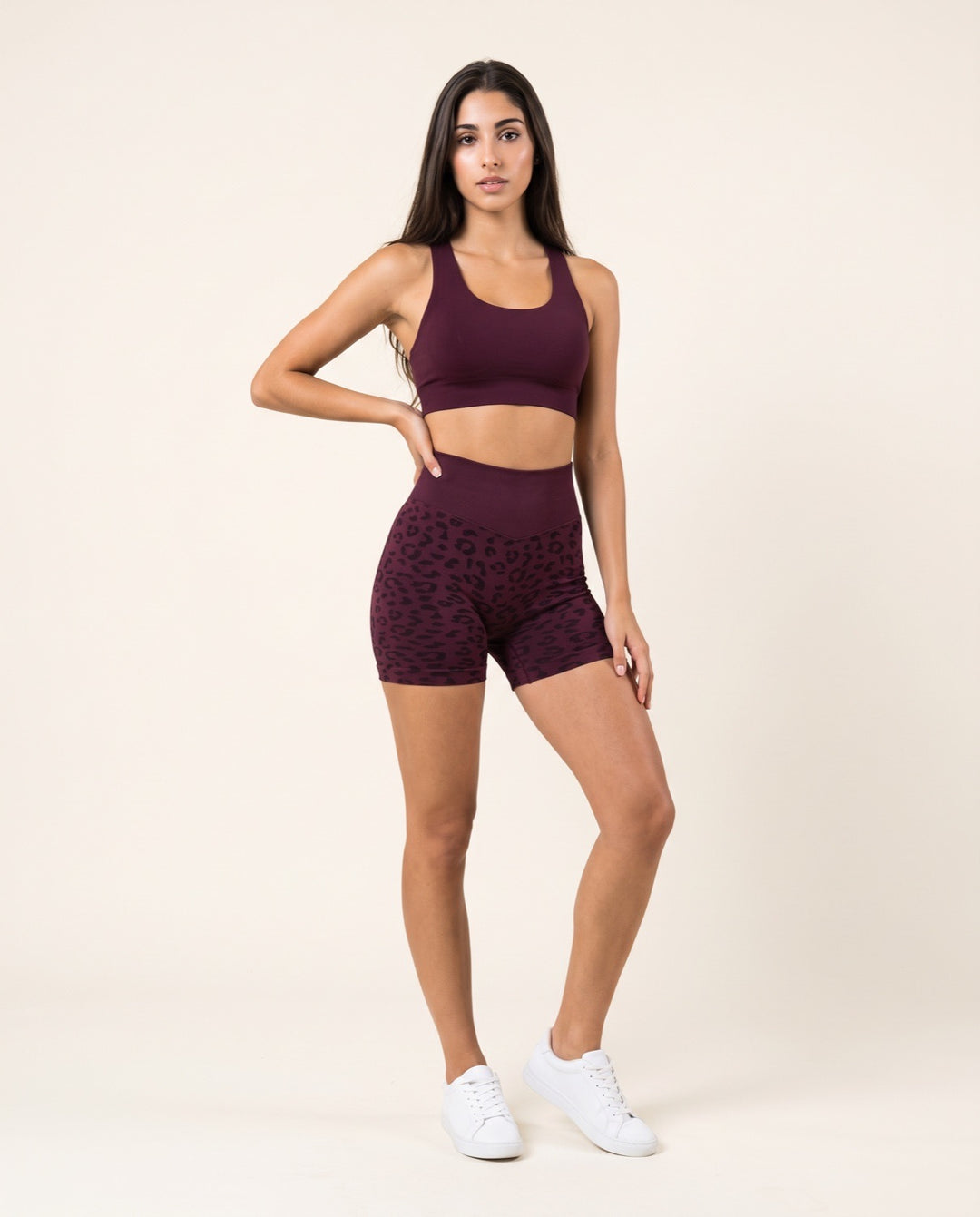 Leopard Scrunch Shorts
