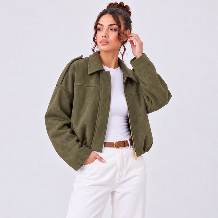 NOÉLLA Suede Jacket - NOÉLLA